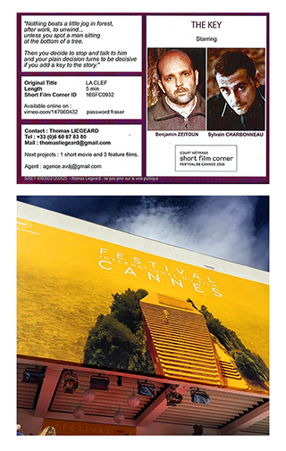 Montage LA CLEF Festival de Cannes 2016 Thomas Liégeard / Benjamin Zeitoun / Sylvain Charbonneau